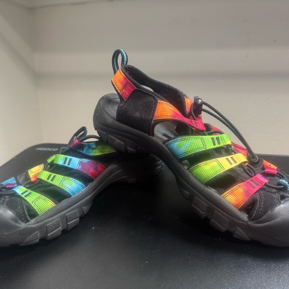 Keen Black Sandals Newport Retro Design - Picture 3 of 6